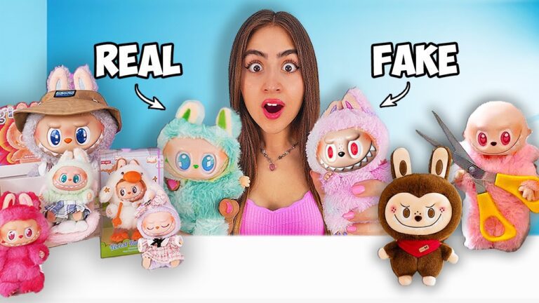 Unboxing real vs fake labubus did i get scammed?!