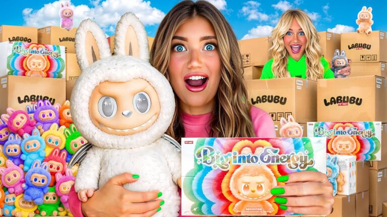 I bought every viral labubu mystery box! *i'm broke!