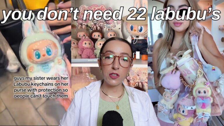 Why tiktok is obsessed with labubu's