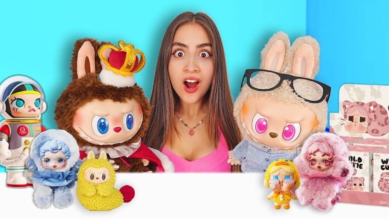 I bought every giant rare labubu from popmart!