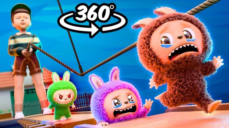 Jump rope in 360° (squid game) labubu version |