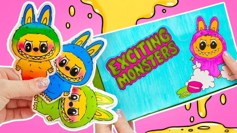 Labubu’s best crafts & unboxing! ✨ amazing diy surprises! 🎁