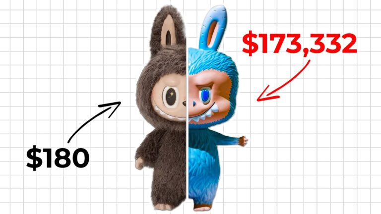 Labubu is becoming the most overpriced toy ever. here's why