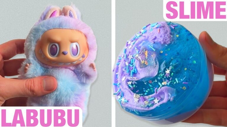 Labubu's make my slime part 2 | slime challenge