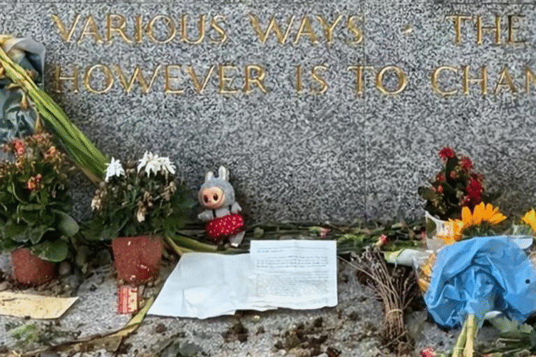 Netizens tickled by images of labubu doll resting on karl