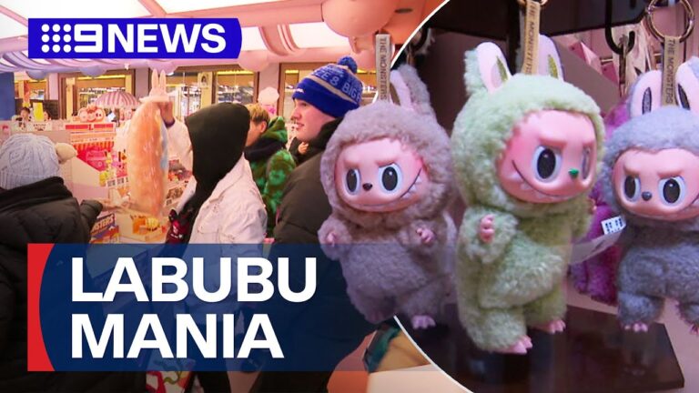 New labubu store in melbourne draws massive crowds | 9