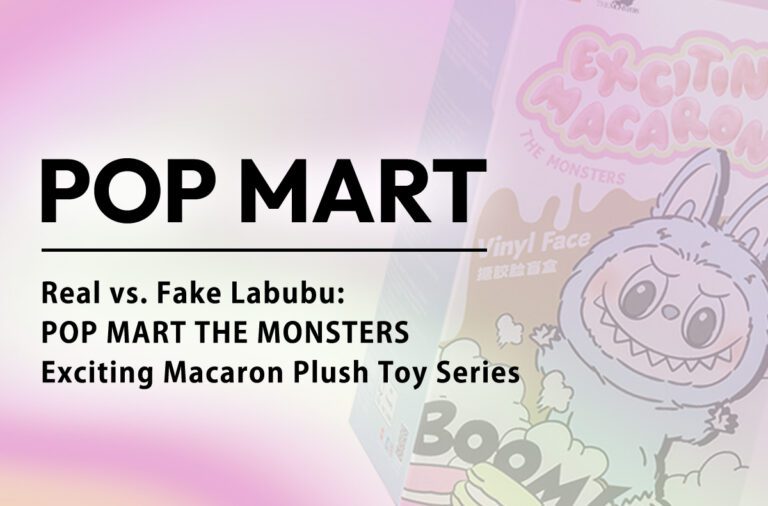 Real vs. fake labubu: pop mart the monsters exciting macaron