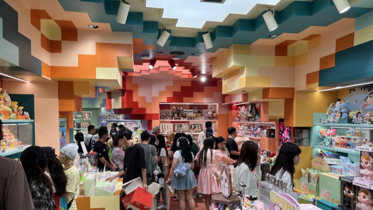 Retail wonderland: inside the world’s largest pop mart store