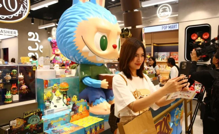 The creator of the popular toy labubu entered the top
