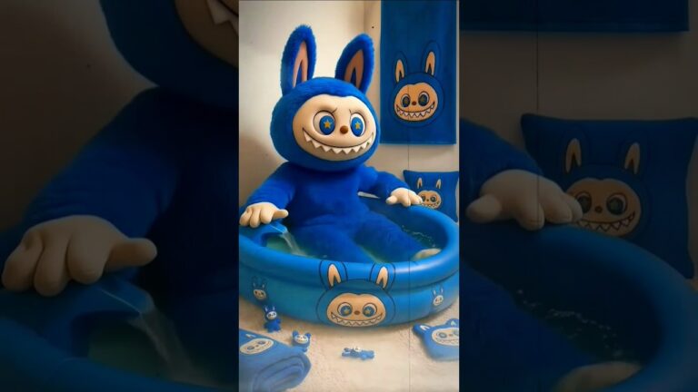 Kolam mini badut labubu, kuromi & tung tung tung sahur