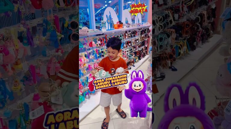 Agra dimarahin labubu borong boneka labubu😱part 1072