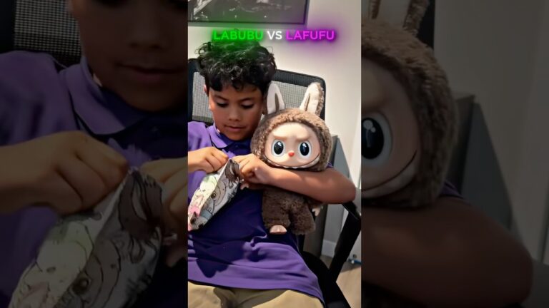 Labubu vs lafufu | song: labubu reggaeton | #funk #funkopop