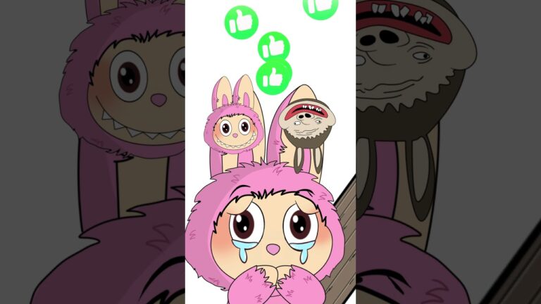 Labubu and lafufu in maze secrets of granny 3 .