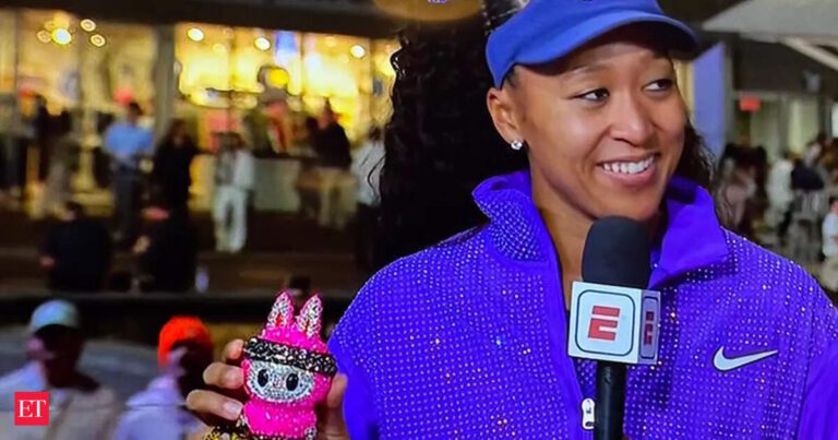 Naomi osaka introduces 'andre swagassi' labubu after booking us open