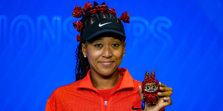 Naomi osaka's big labubu bling is making us open's fashion