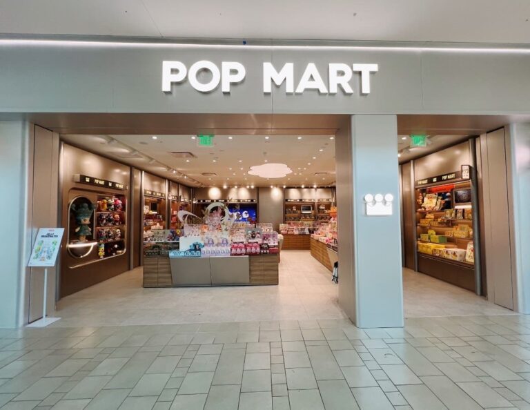 Pop mart, home of the labubu, opens new store at