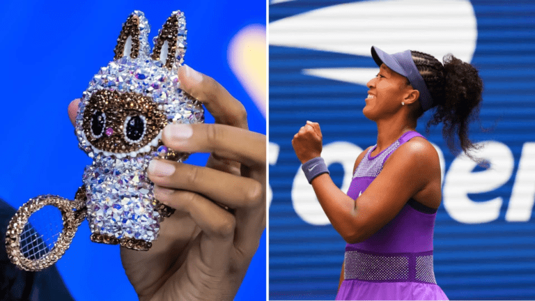 Tennis star naomi osaka brings her labubus to u.s. open