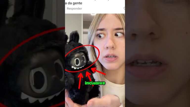 O labubu novo da lara é bizarro!