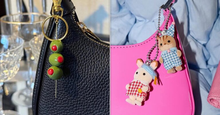 8 of the best bag charms (that aren't labubus)