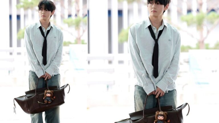 Bts star v turns this pop mart figurine into internet’s