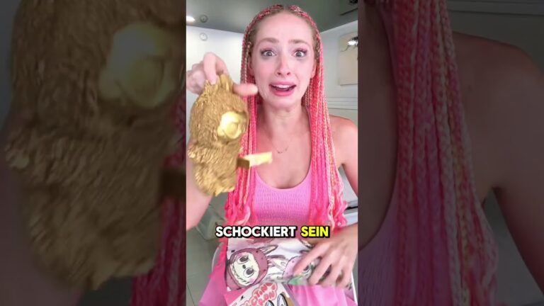 Das kleinste labubu der welt: das goldene geheimnis! ✨