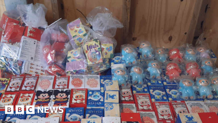 Fake labubu dolls among £45k haul seized in southend on sea
