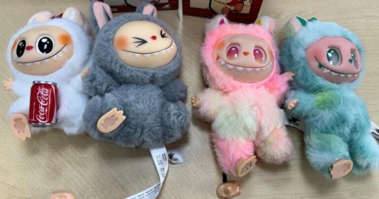 Fake labubu toys and fashion items seized from shops in
