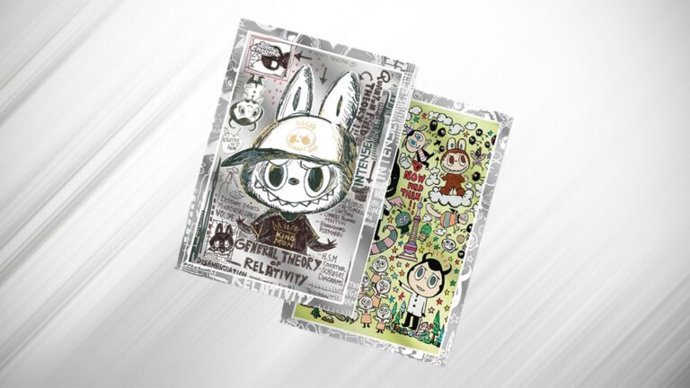 Labubu shines in chrome: topps teams with pop mart for