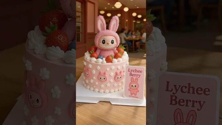 Labubu cake！#labubu #cake