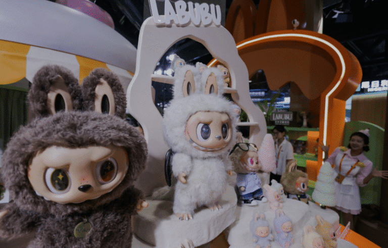 Labubu surpasses barbie and lego: how a chinese monster is