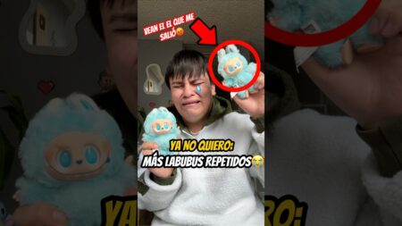 Me saliÓ otro labubu azul😭💔 #shortsviral #labubu #andreyhenao