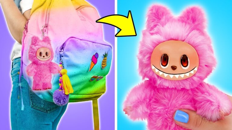My secret labubu hot glue monster lore! ✨ easy &