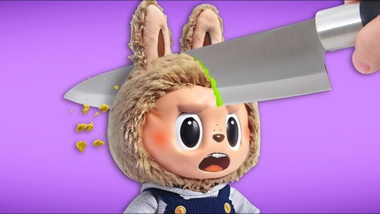The most hyperrealistic labubu cake ever made