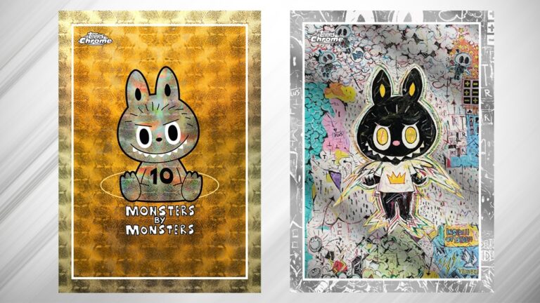 Topps, how2work, and pop mart unite for labubu’s 10th anniversary