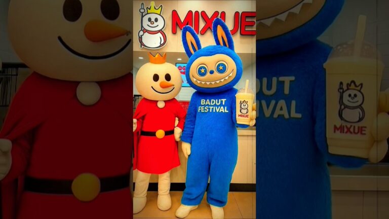 Badut mixue badut labubu, kuromi & tung tung tung