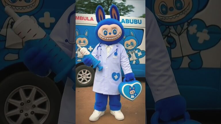 Jadi dokter badut labubu, kuromi & tung tung tung sahur