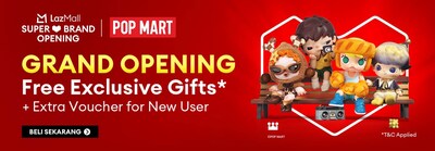 A Collector’s Dream Come True: The Complete POP MART Collection, from Labubu to Crybaby, Is Now Officially Available on LazMall A collector's dream come true: the complete pop mart collection,