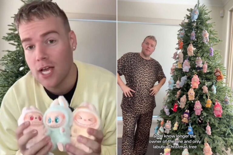 Influencer Goes Viral for Over-the-top Labubu Christmas Tree (Exclusive) Influencer goes viral for over the top labubu christmas tree (exclusive)