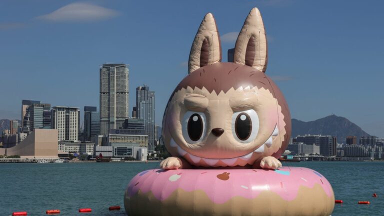 Labubu joins the macy's thanksgiving day parade with giant inflatables