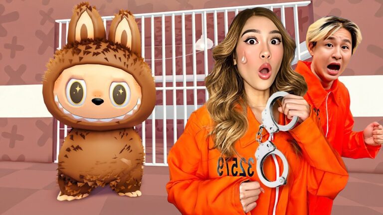 WE ESCAPED LABUBU PRISON RUN IN ROBLOX (OBBY)